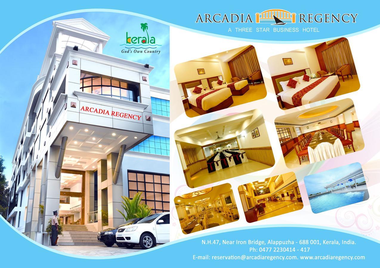 Hotel Arcadia Regency Alappuzha Buitenkant foto